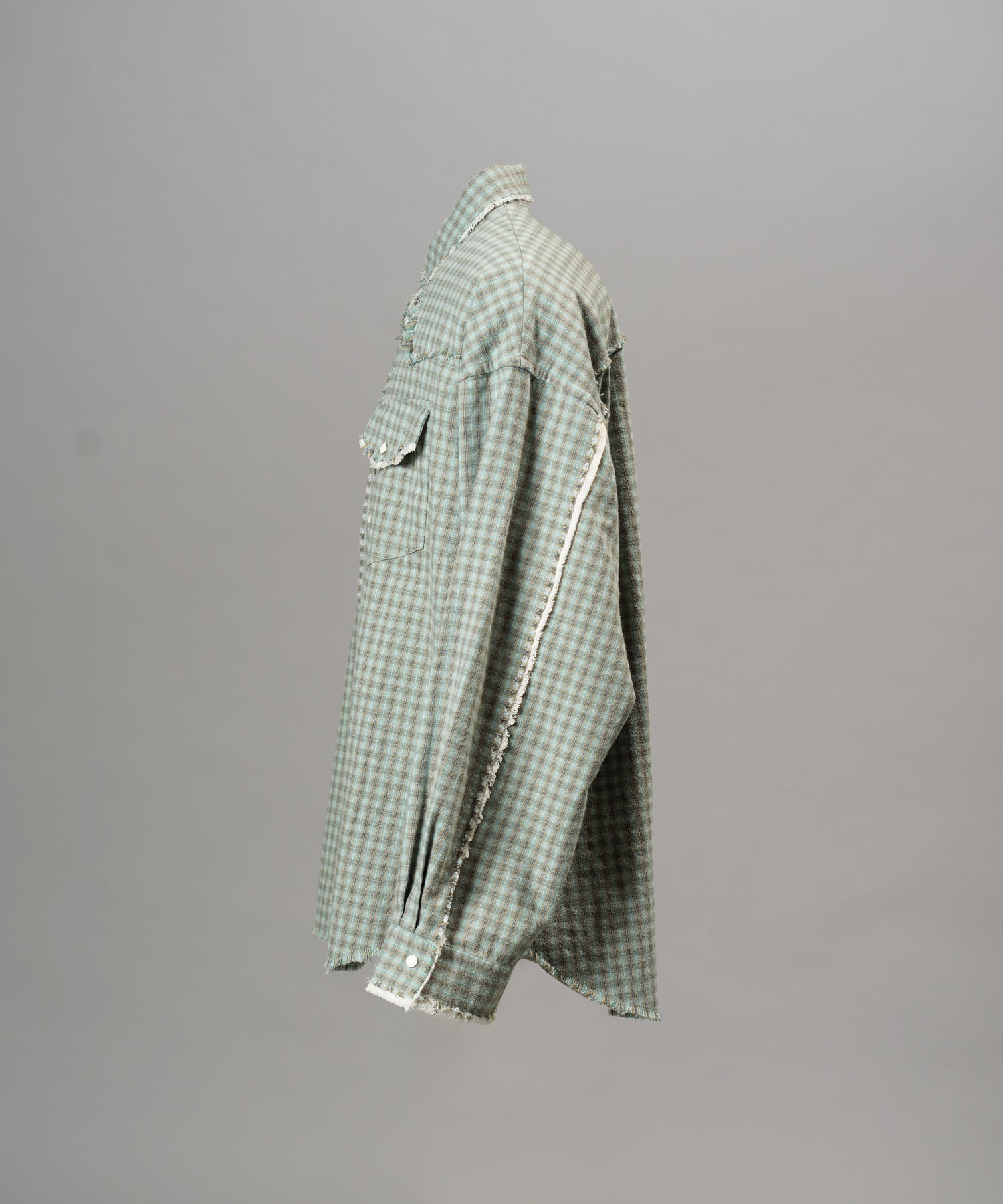 【26AW PRE-ORDER】デストロイダメージプライムオーバーコットンネルウエスタンシャツ