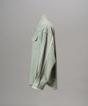 【26AW PRE-ORDER】デストロイダメージプライムオーバーコットンネルウエスタンシャツ
