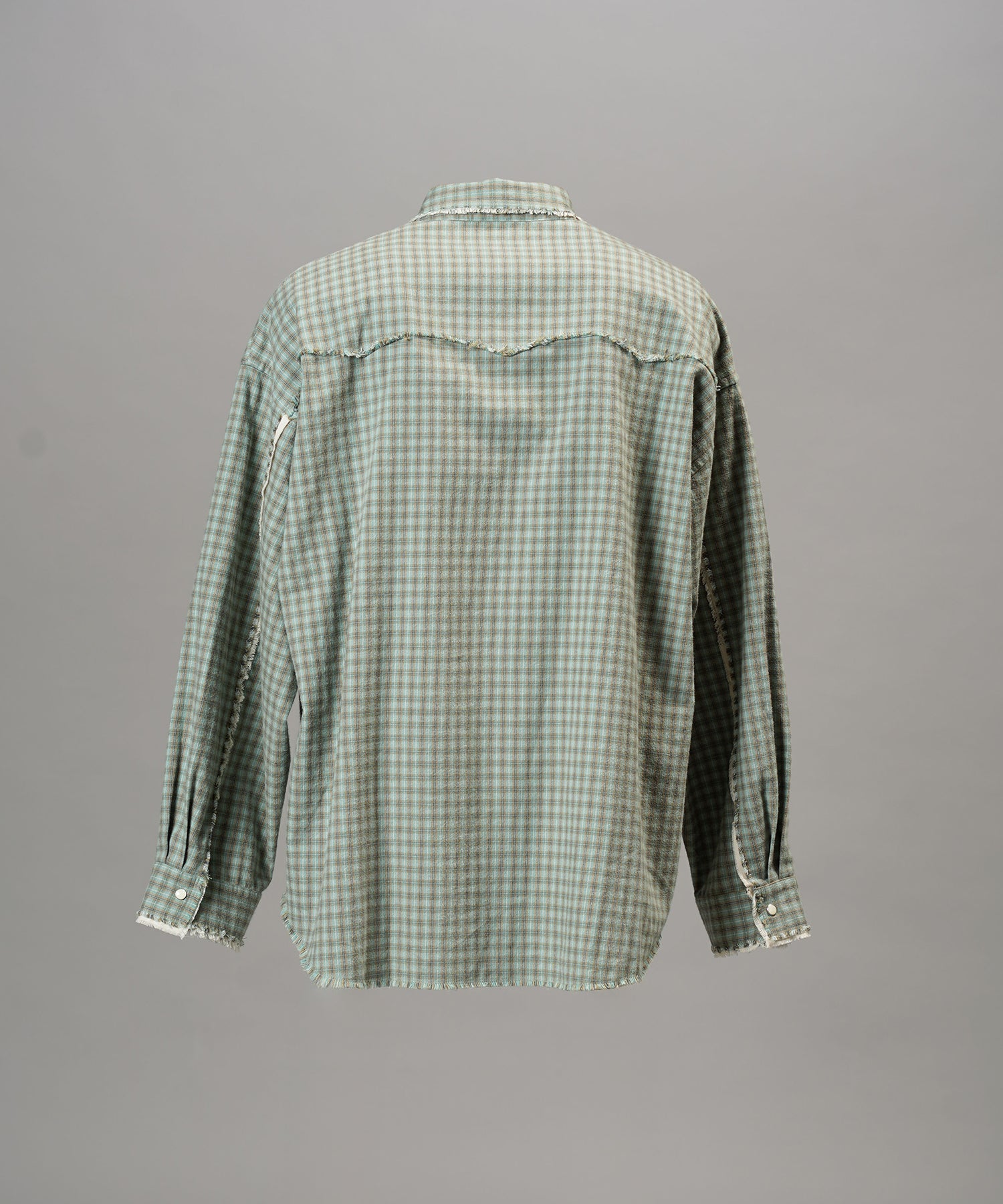 【26AW PRE-ORDER】デストロイダメージプライムオーバーコットンネルウエスタンシャツ