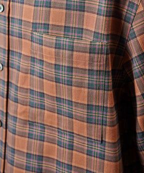 [26AW PRE-ORDER] [Italian dead stock fabric] Prime over regular collar shirt coat