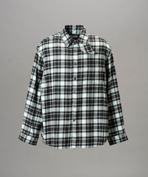 [26AW PRE-ORDER] [Italian dead stock fabric] Prime over regular collar shirt coat