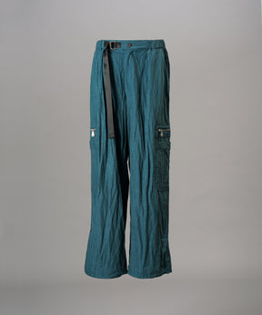 [26AW PRE-ORDER] Banana Curve Silhouette Prime-Wide Cargo Trousers