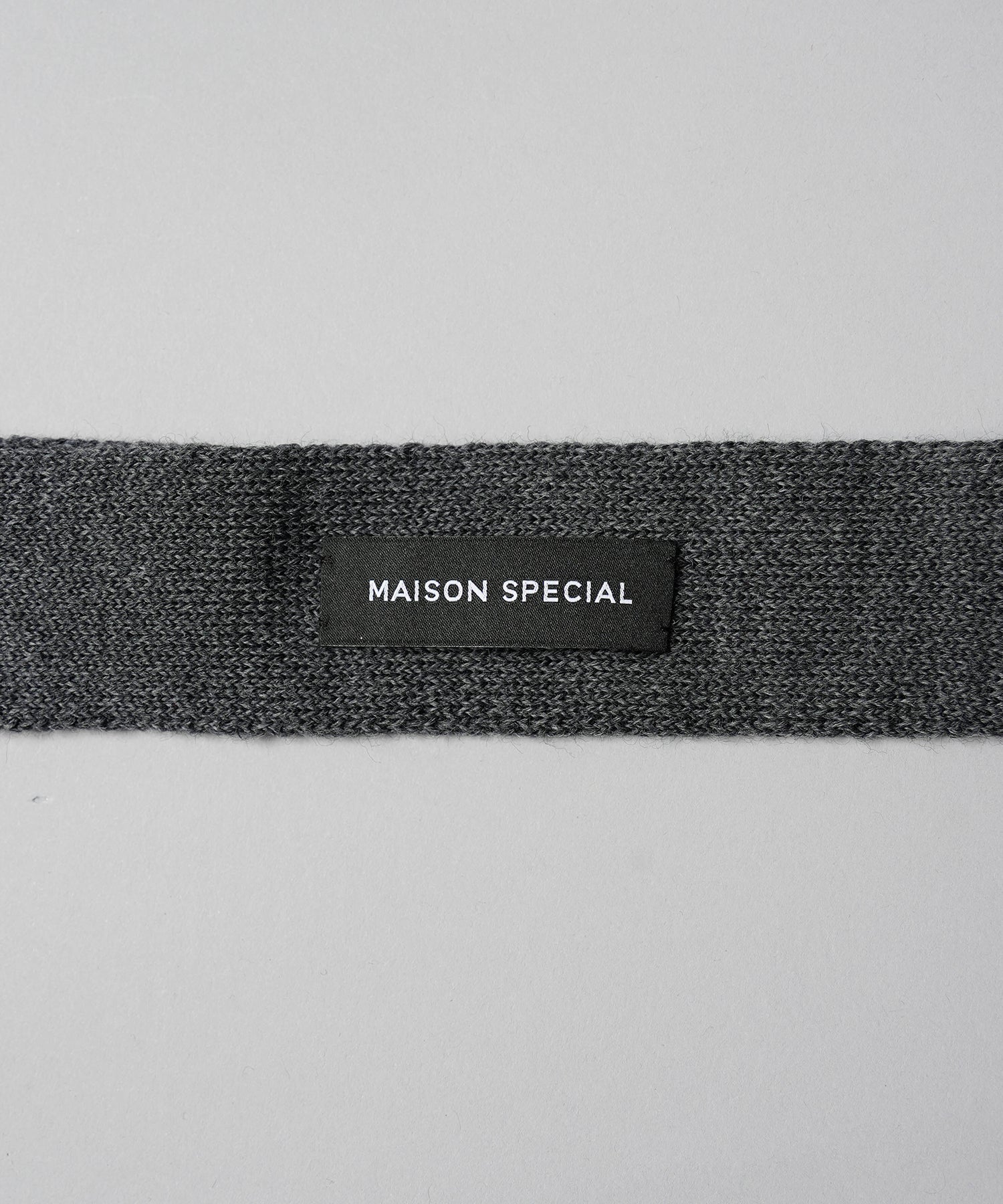 wool knit tie