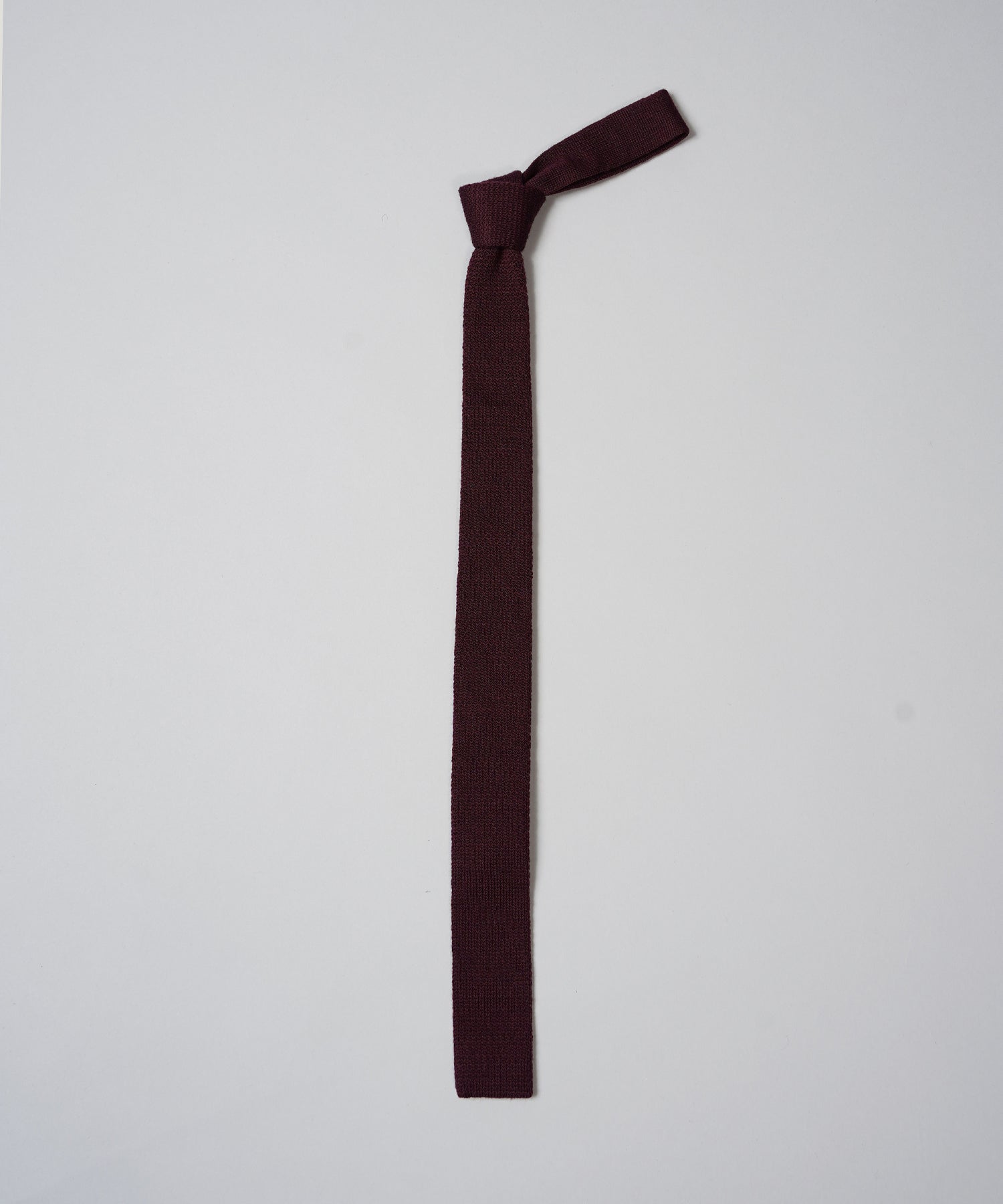 wool knit tie