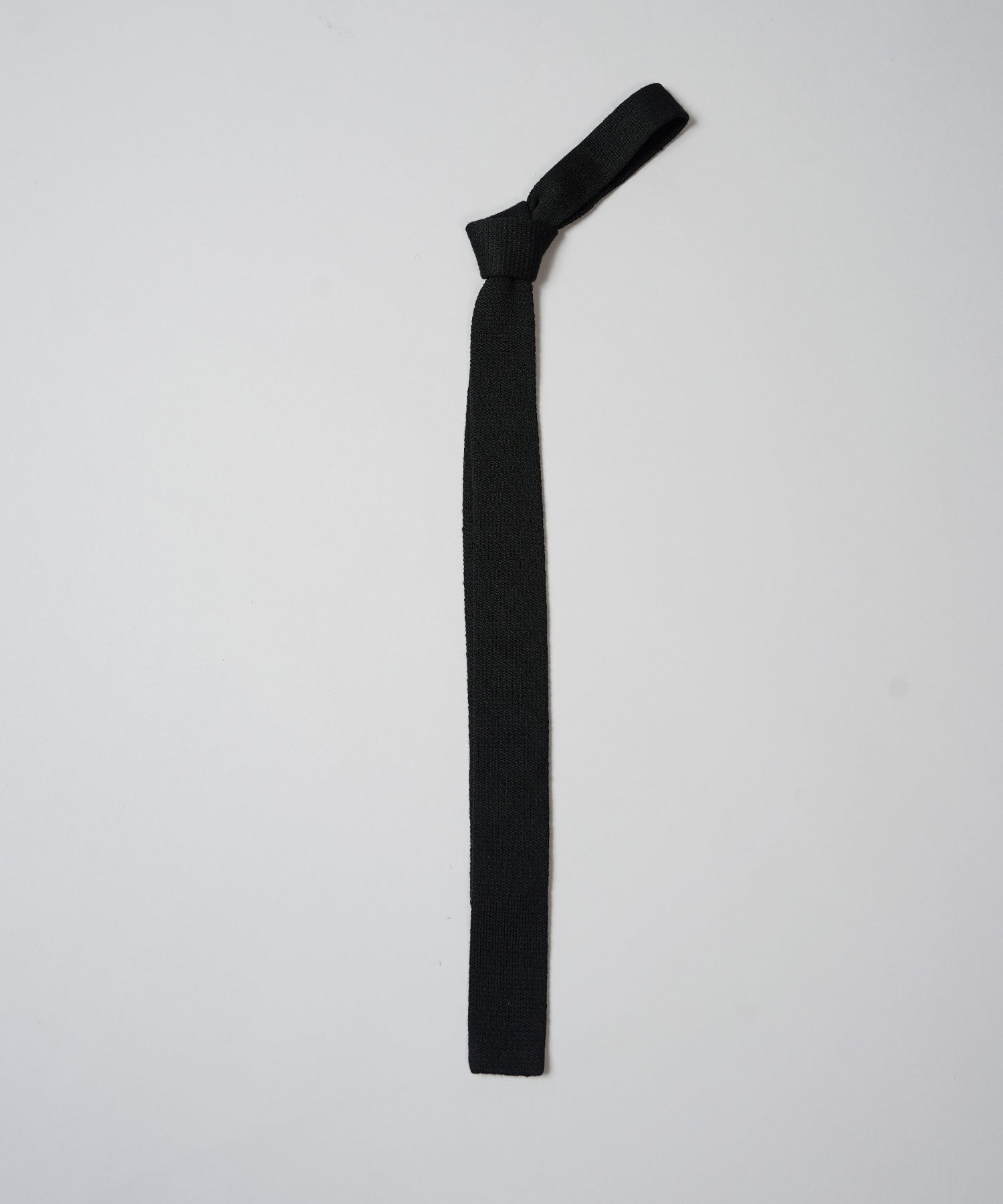 wool knit tie