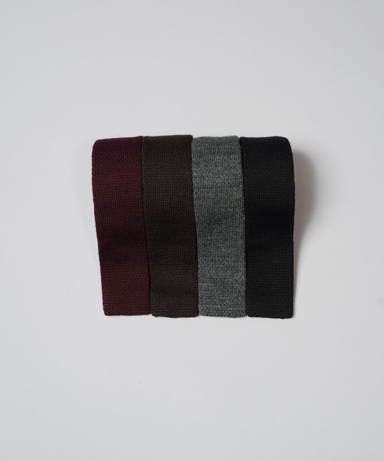 wool knit tie