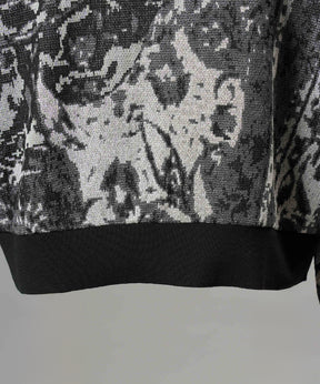 【26AW PRE-ORDER】All-over Paisley Jacquard Prime-Over Crew Neck Knit Tops