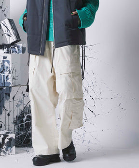 【PRE-ORDER】High Density Weather Wide Cargo Pants