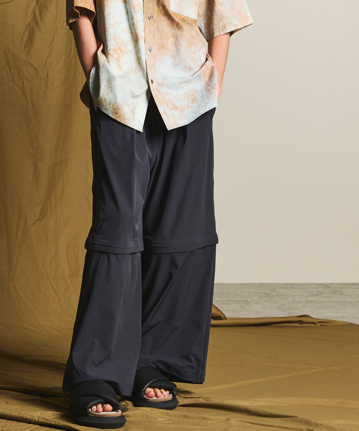Dry Touch 2WAY WIDE PANTS