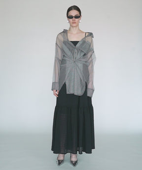 【2026Summer PRE-ORDER】2way Sheer Shirt