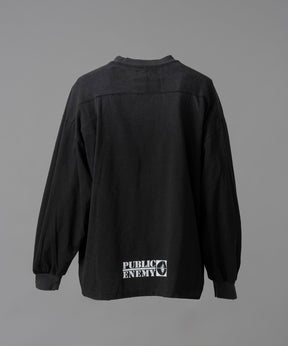 【MA_Label】「PUBLIC ENEMY」Prime-Over Crew Neck Long Sleeve T-Shirt