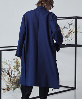 [Sale] [Italian Dead Stock Fabric] Dress-Over Double Chesterfield Coat