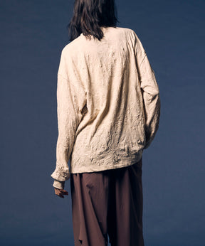 捕获洗衣机处理Prime-Erover脖子长袖T恤