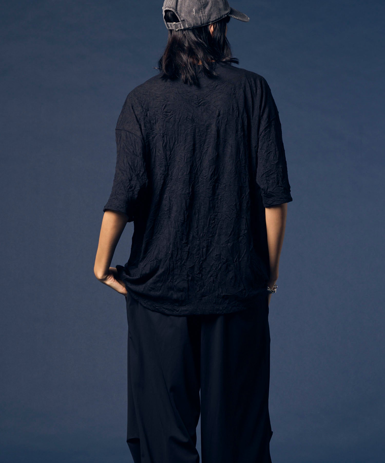 捕获洗衣机处理Prime-Over船员脖子T恤