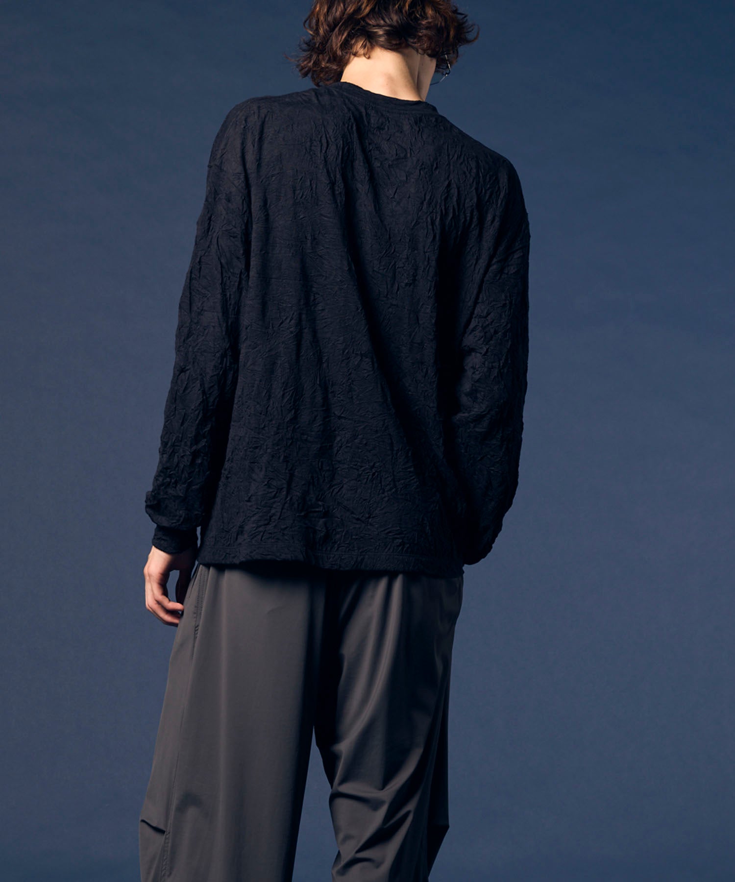 捕获洗衣机处理Prime-Erover脖子长袖T恤