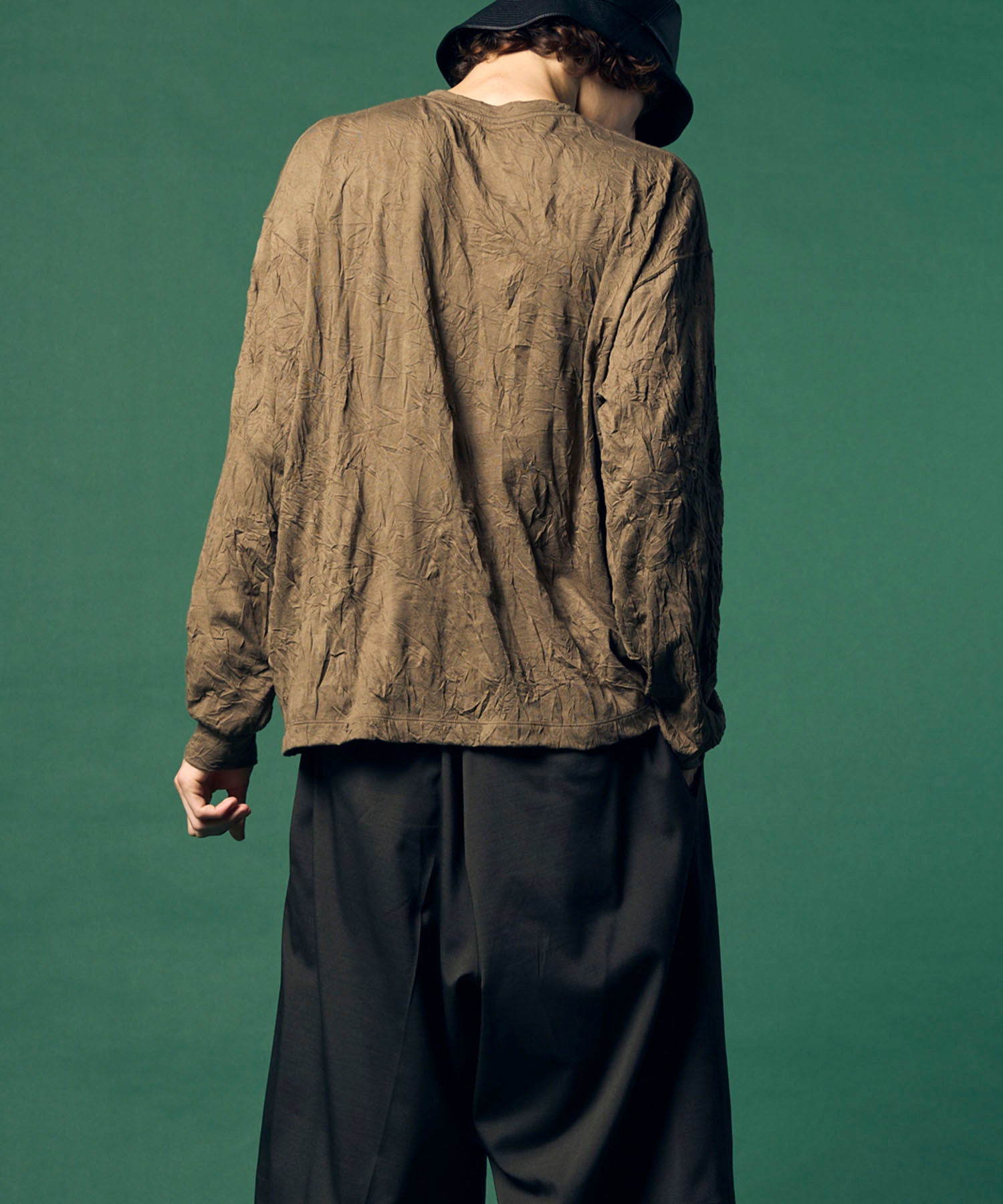 捕获洗衣机处理Prime-Erover脖子长袖T恤