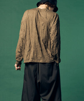 捕获洗衣机处理Prime-Erover脖子长袖T恤