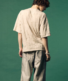 捕获洗衣机处理Prime-Over船员脖子T恤