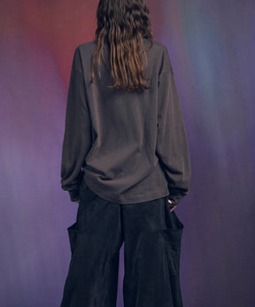 [ex] Prime-Over光滑的船员脖子长袖T恤