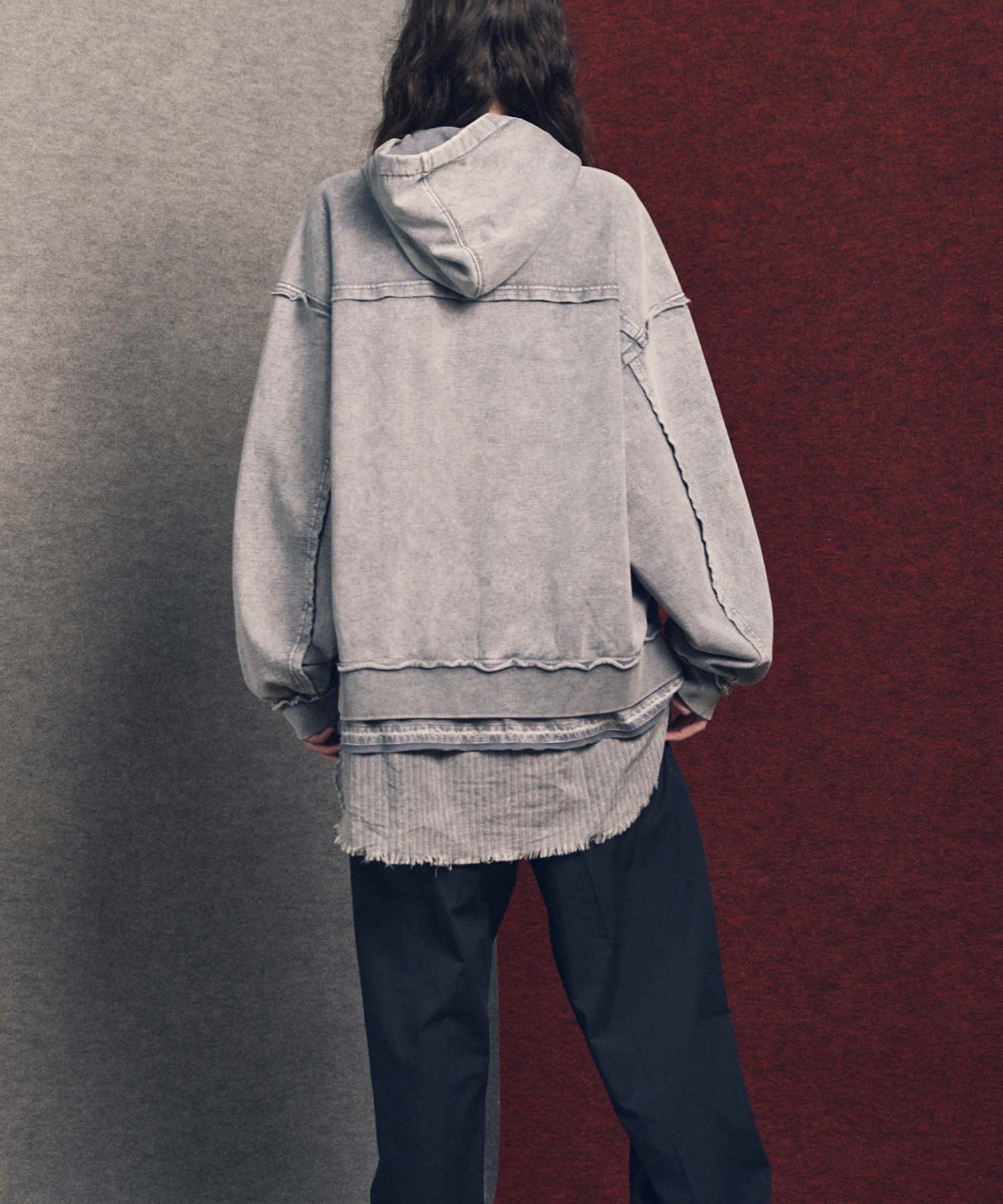 [25AW PRE-ORDER] Nuance Graphics Hand Stitching Long Sleeve TEE