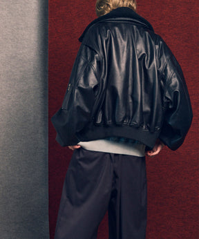 【25AW PRE-ORDER】Sheep Leather Mouton G-1飞行Jacket