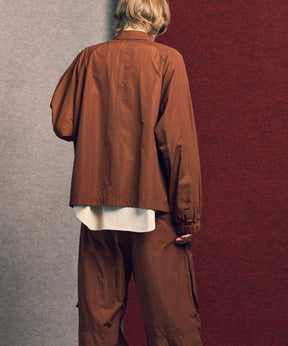 Prime-Over Raglan Sleeve Pocket Shirts Blouson