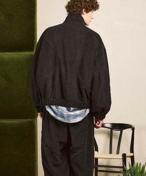 Prime-Over Denim Switching Blouson