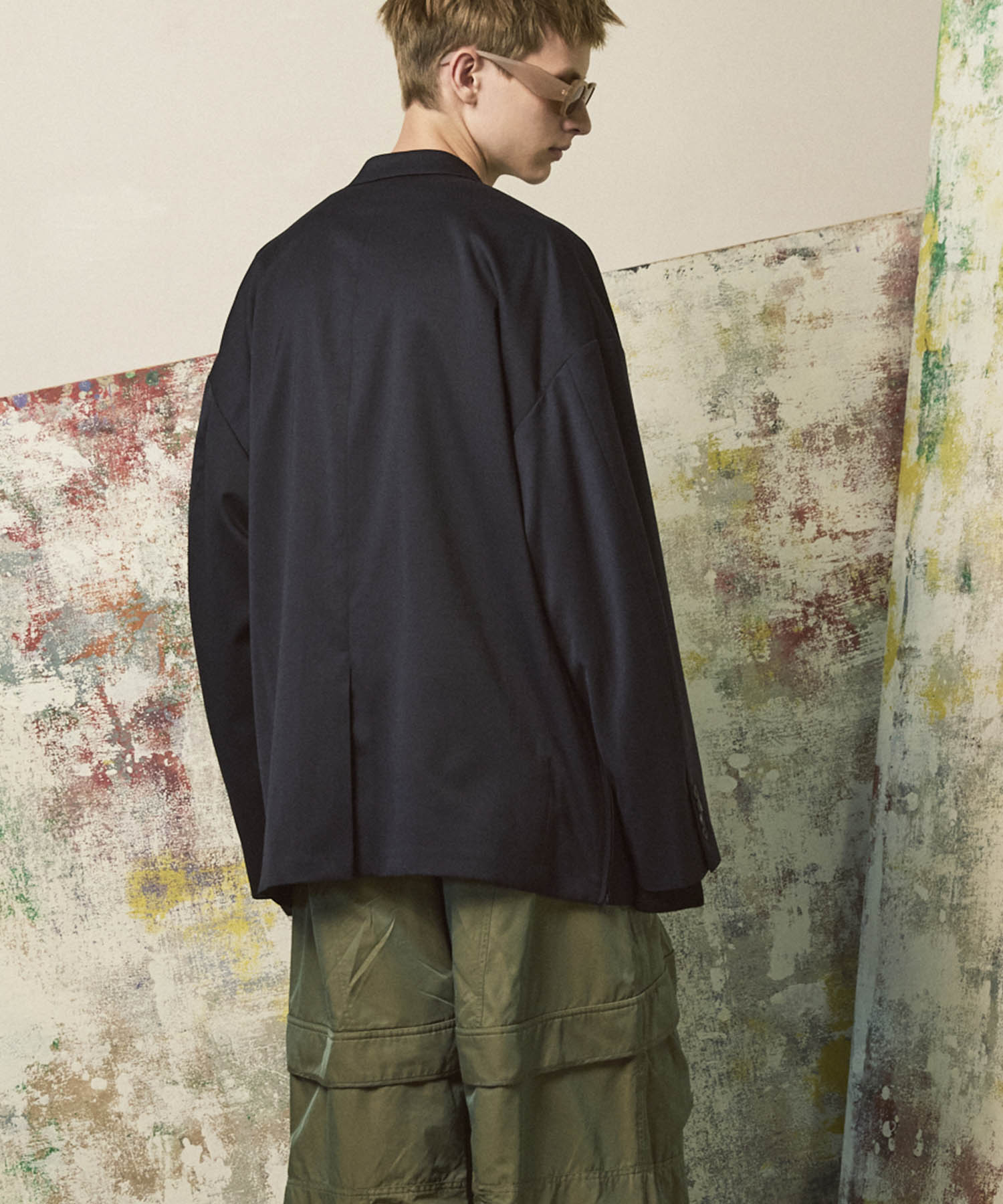 Wool Mix Prime-Over Double Tailored Jacket