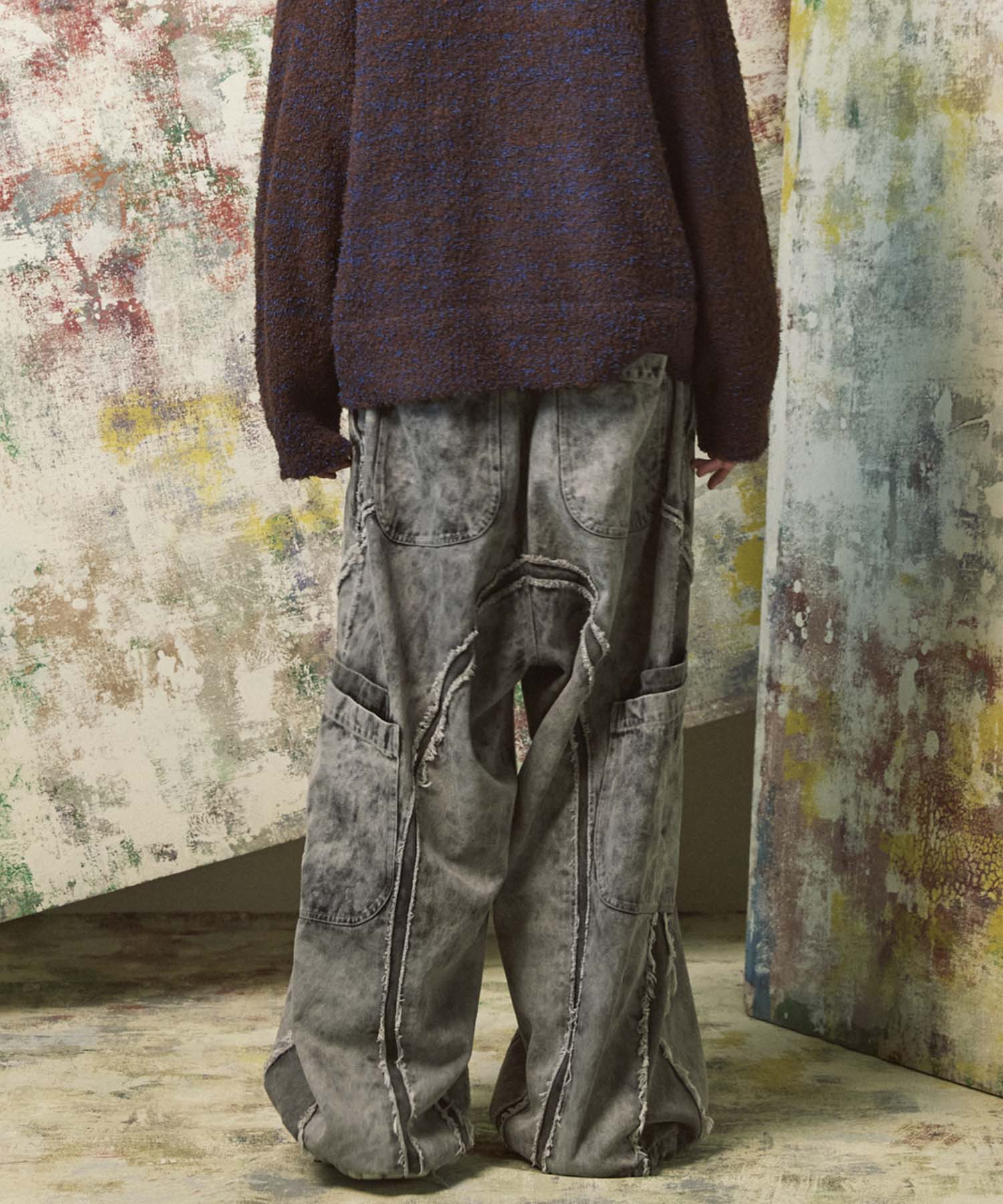 Big Pocket Wide Pants