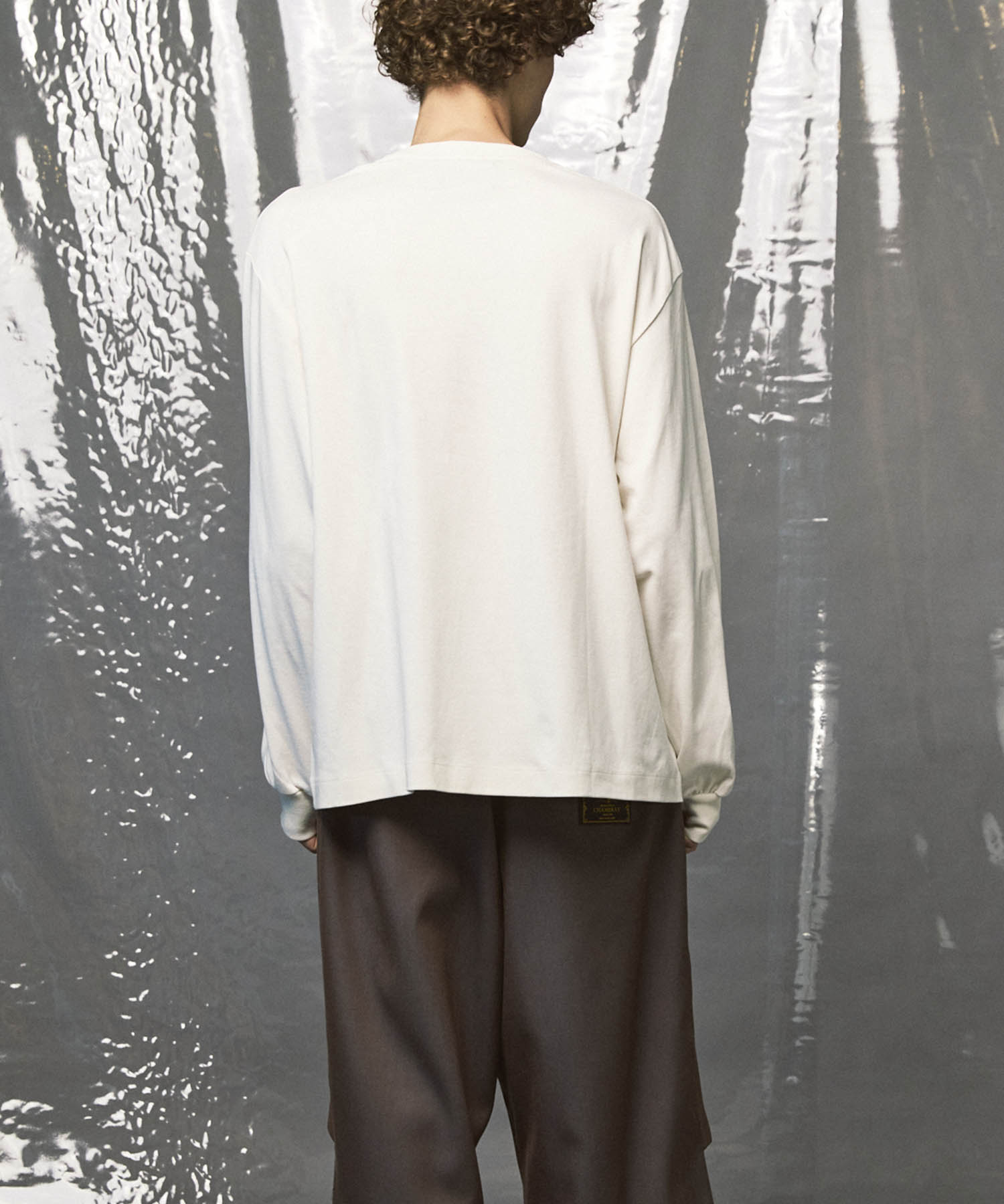 EX】Prime-Over Smooth Crew Neck Long Sleeve T-Shirt