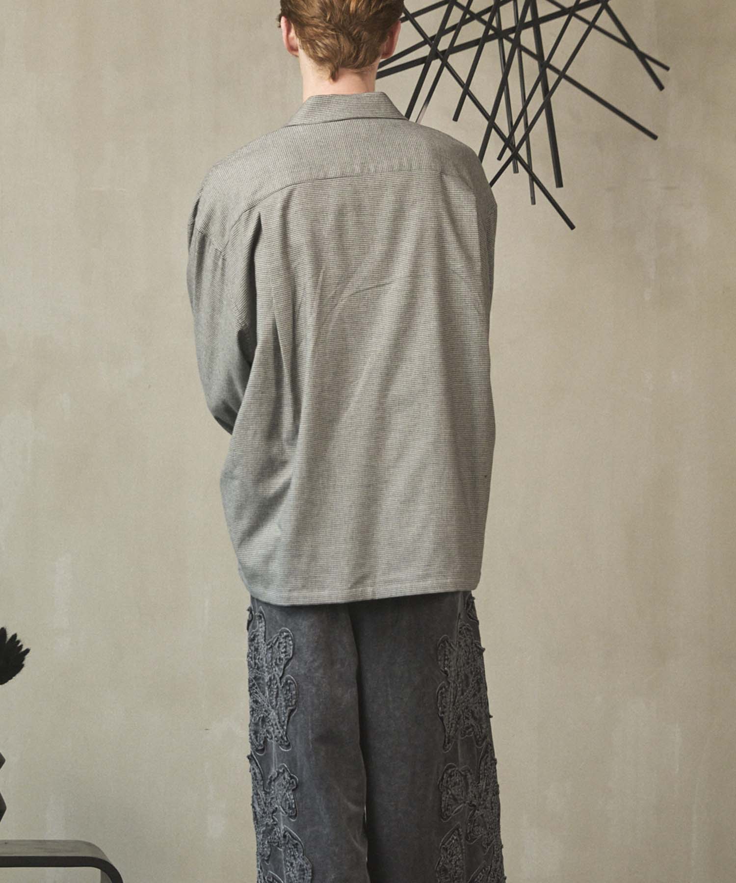 [Sales open at 12:00 on Saturday, September 13th] [Italian Dead Stock Fabric] Prime-Over 2way Zip Shirts