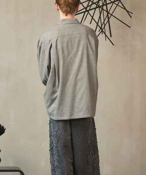 [Sales open at 12:00 on Saturday, September 13th] [Italian Dead Stock Fabric] Prime-Over 2way Zip Shirts