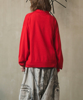 [25AW PRE-ORDER] Cashfeel Extra Fine Merino Wool Prime-Over Skipper Knit Pullover