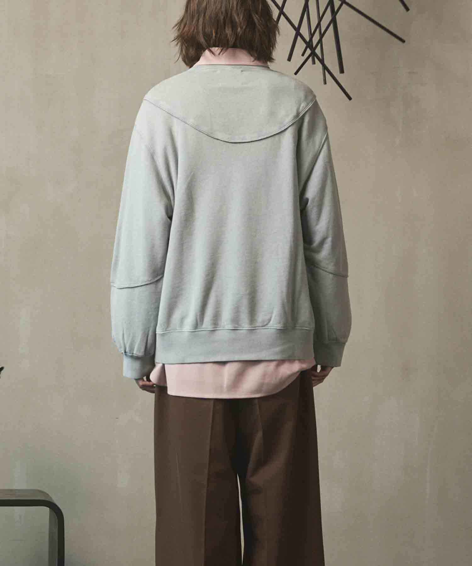 Prime-Over Crew Neck Long Sleeve Waffle T-Shirt