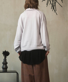 [25AW PRE-ORDER] Cashfeel Extra Fine Merino Wool Prime-Over Half Zip Knit Pullover