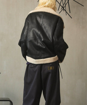 B-3 Fake Mouton Jacket