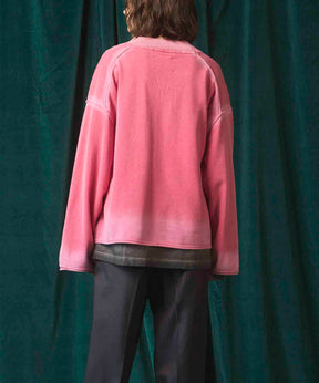 Gradation Short Length Prime-Over V-Neck Knit Pullover