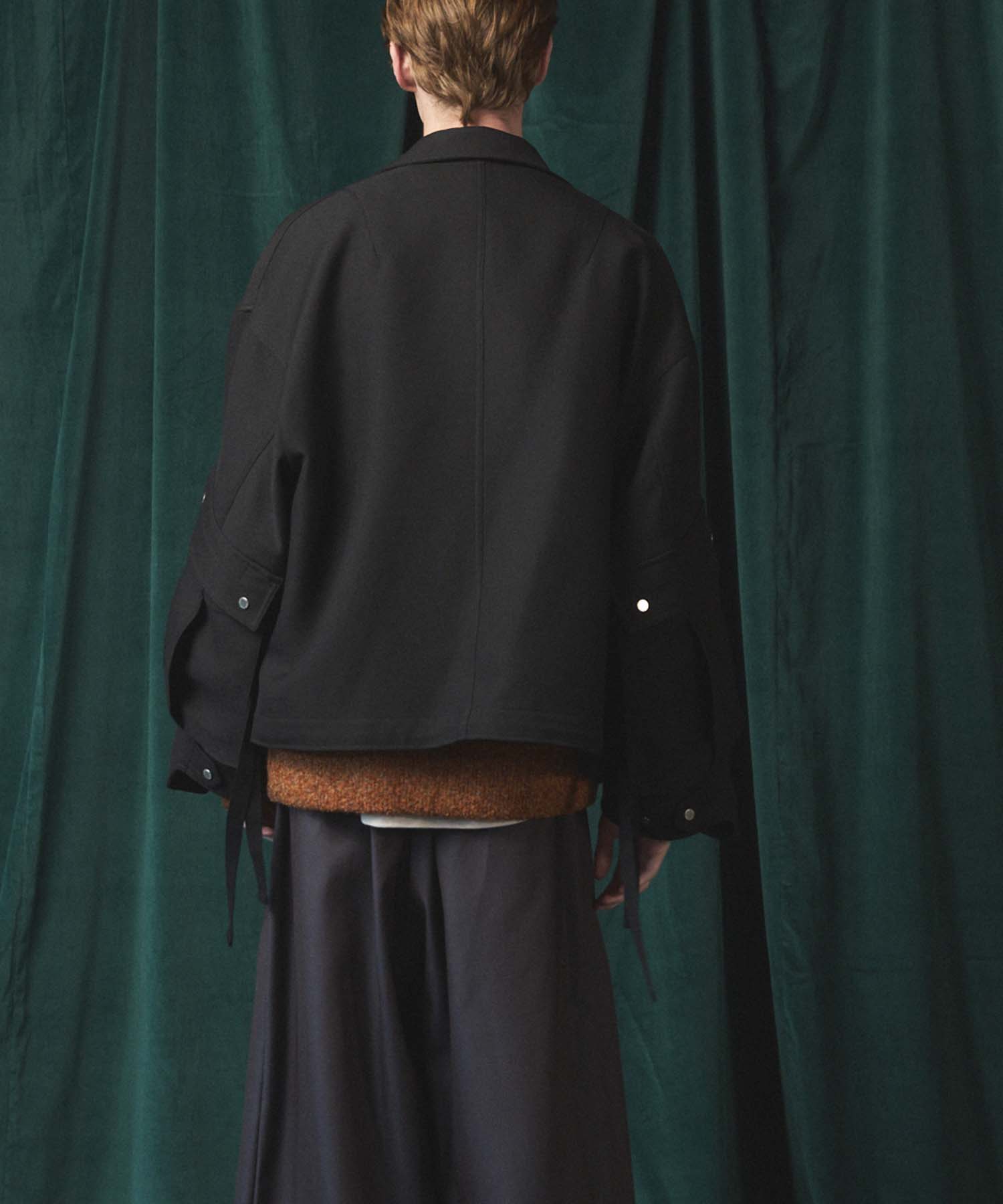 Prime-Over Cargo Big Poket Stand Collar Blouson