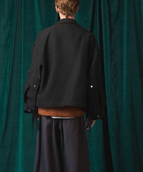 Prime-Over Cargo Big Poket Stand Collar Blouson