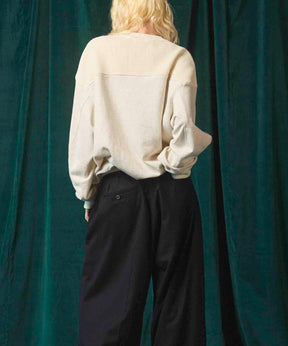 Gradation Short Length Prime-Over V-Neck Knit Pullover