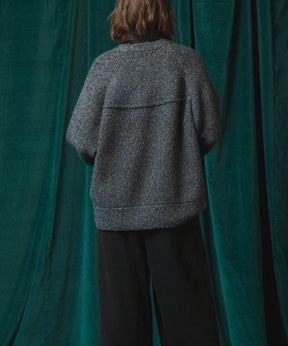 Gradation Short Length Prime-Over V-Neck Knit Pullover