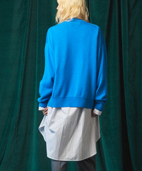 [25AW PRE-ORDER] Cashfeel Extra Fine Merino Wool Prime-Over Crew Neck Knit Pullover