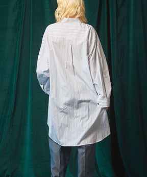 [Sales open at 12:00 on Saturday, September 13th] [Italian Dead Stock Fabric] Prime-Over Maxi Shirts Coat