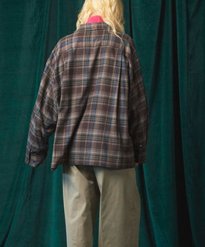 [Sales open at 12:00 on Saturday, September 13th] [Italian Dead Stock Fabric] Prime-Over 2way Zip Shirts