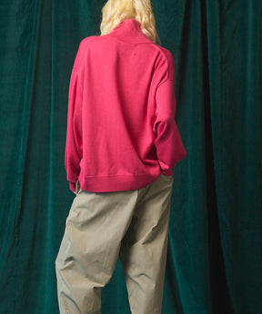 [25AW PRE-ORDER] Cashfeel Extra Fine Merino Wool Prime-Over Half Zip Knit Pullover