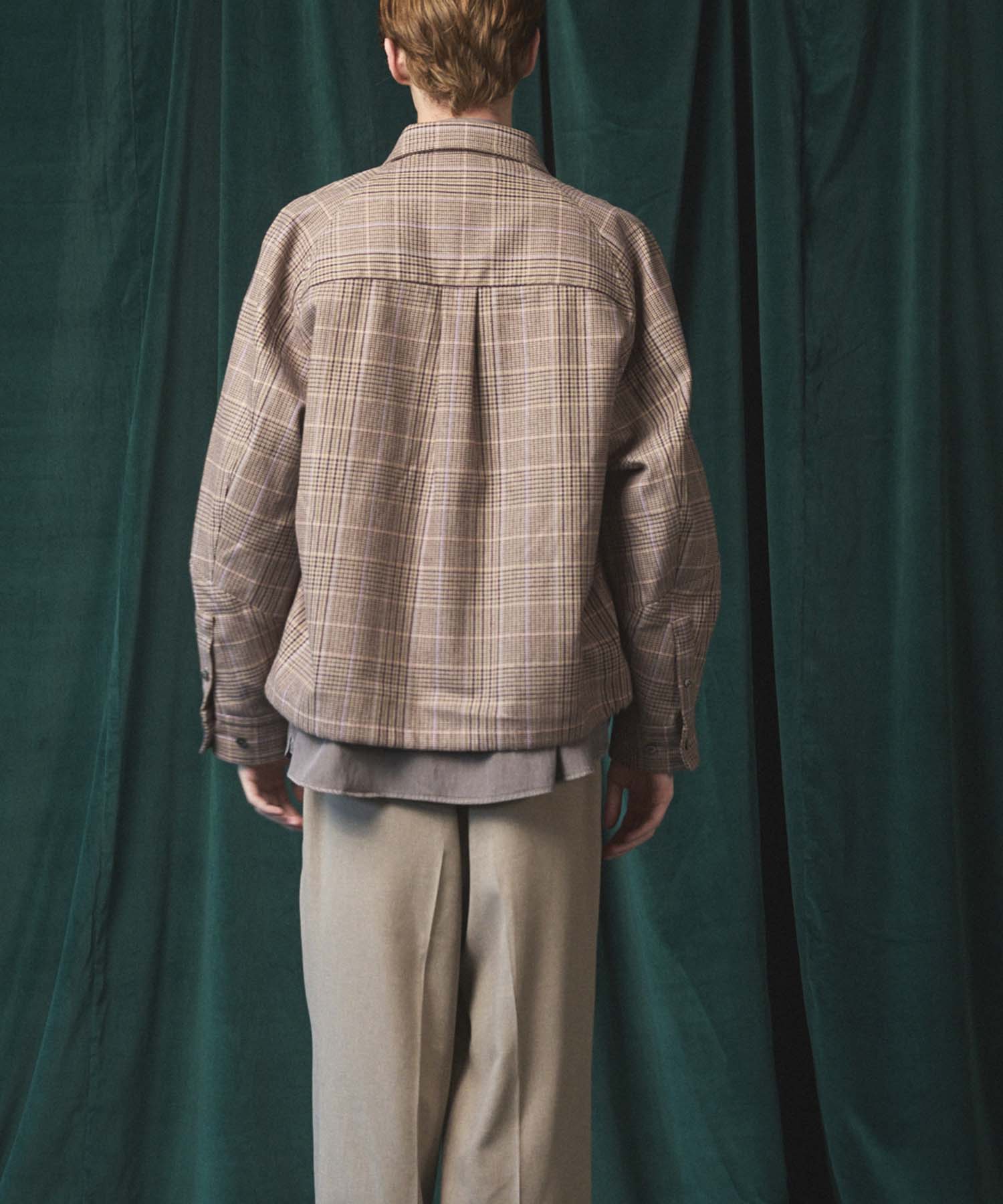 Italian Dead Stock Fabric】Prime-Over Curved Pocket Shirts