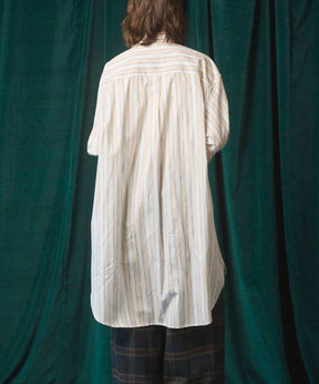 [Sales open at 12:00 on Saturday, September 13th] [Italian Dead Stock Fabric] Prime-Over Maxi Shirts Coat