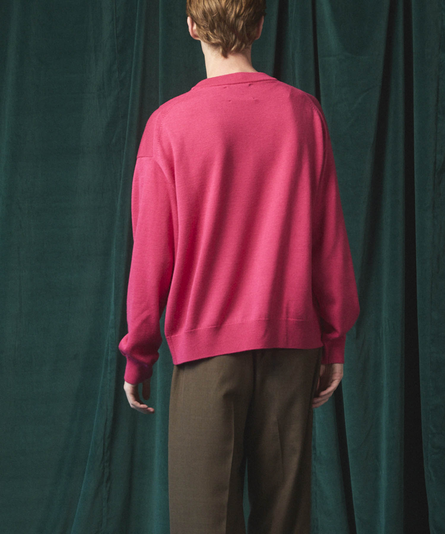 [25AW PRE-ORDER] Cashfeel Extra Fine Merino Wool Prime-Over Crew Neck Knit Pullover