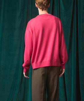 [25AW PRE-ORDER] Cashfeel Extra Fine Merino Wool Prime-Over Crew Neck Knit Pullover