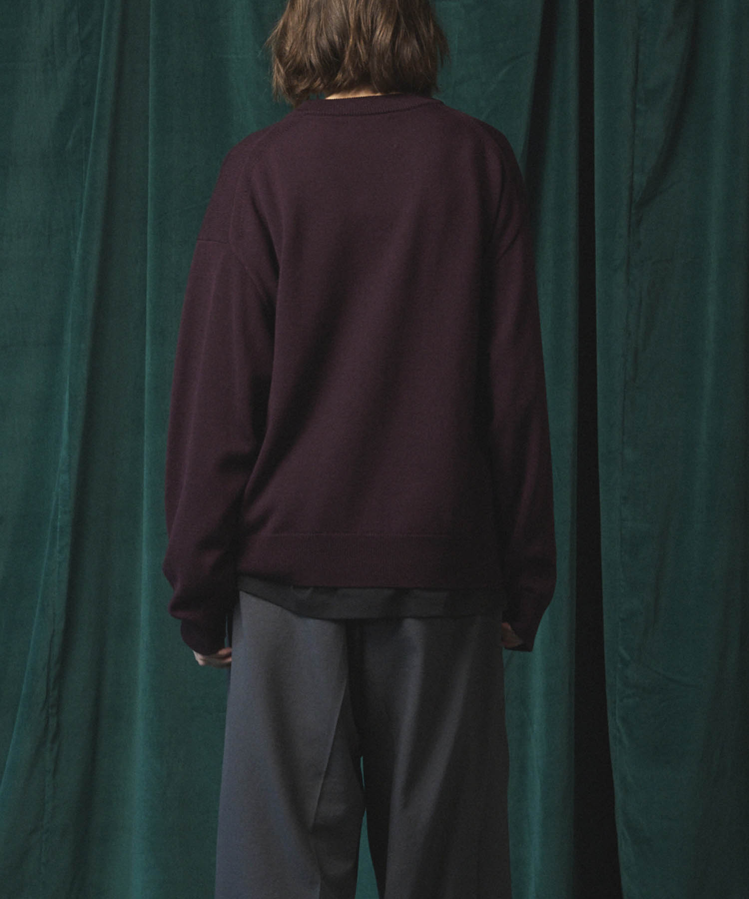 [25AW PRE-ORDER] Cashfeel Extra Fine Merino Wool Prime-Over Crew Neck Knit Pullover